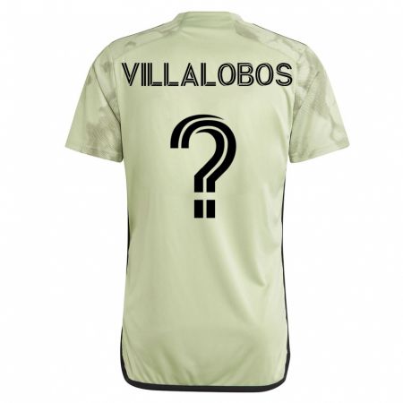 Kandiny Kinder Kristian Villalobos #0 Grün Auswärtstrikot Trikot 2023/24 T-Shirt