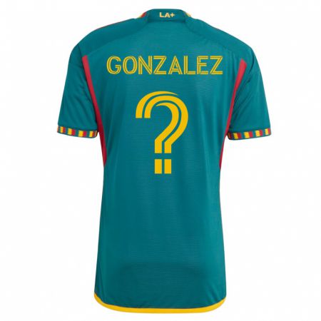 Kandiny Kinder Jesse Gonzalez #0 Grün Auswärtstrikot Trikot 2023/24 T-Shirt