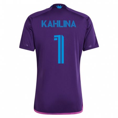 Kandiny Kinder Kristijan Kahlina #1 Violett Auswärtstrikot Trikot 2023/24 T-Shirt