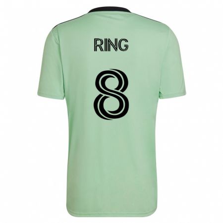 Kandiny Kinder Alexander Ring #8 Hellgrün Auswärtstrikot Trikot 2023/24 T-Shirt