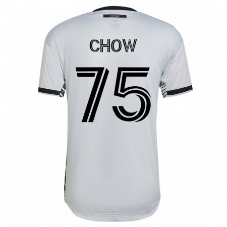 Kandiny Kinder Alex Chow #75 Weiß Auswärtstrikot Trikot 2023/24 T-Shirt