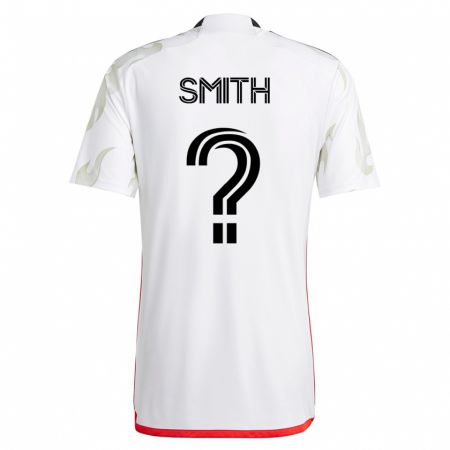 Kandiny Kinder Collin Smith #0 Weiß Auswärtstrikot Trikot 2023/24 T-Shirt