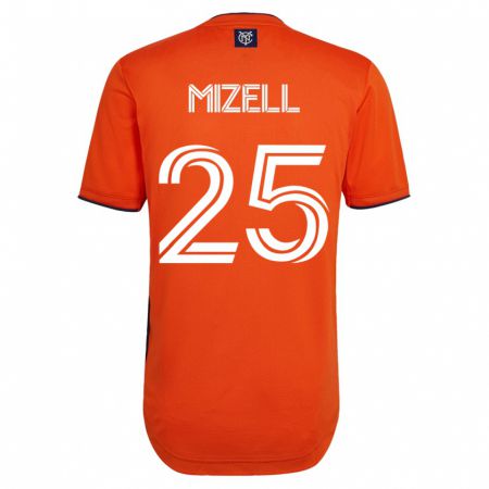 Kandiny Kinder Cody Mizell #25 Schwarz Auswärtstrikot Trikot 2023/24 T-Shirt
