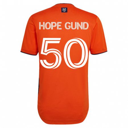 Kandiny Kinder Kofi Hope-Gund #50 Schwarz Auswärtstrikot Trikot 2023/24 T-Shirt