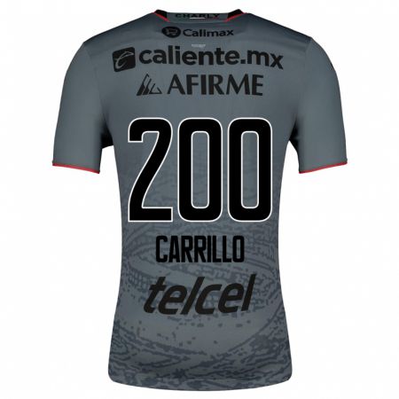 Kandiny Kinder Manuel Carrillo #200 Grau Auswärtstrikot Trikot 2023/24 T-Shirt