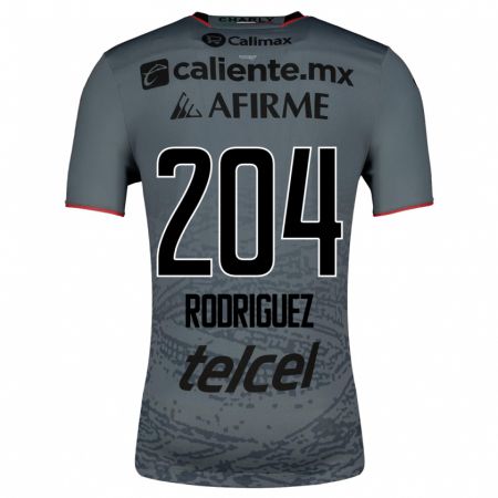 Kandiny Kinder Jesús Rodríguez #204 Grau Auswärtstrikot Trikot 2023/24 T-Shirt