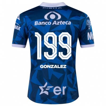 Kandiny Kinder Samuel González #199 Blau Auswärtstrikot Trikot 2023/24 T-Shirt