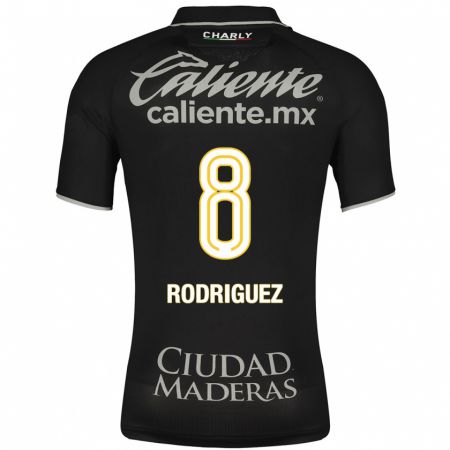 Kandiny Kinder Iván Rodríguez #8 Schwarz Auswärtstrikot Trikot 2023/24 T-Shirt
