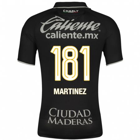 Kandiny Kinder Irving Martínez #181 Schwarz Auswärtstrikot Trikot 2023/24 T-Shirt