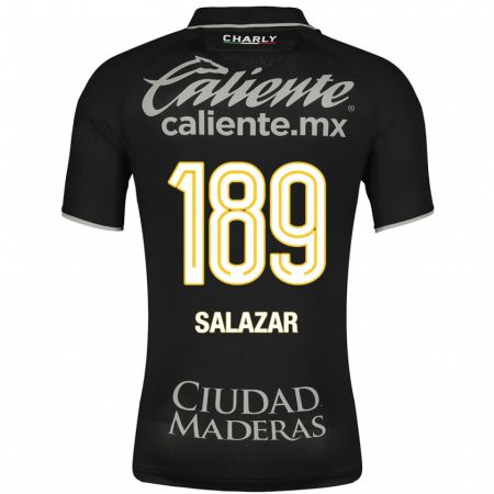 Kandiny Kinder José Salazar #189 Schwarz Auswärtstrikot Trikot 2023/24 T-Shirt