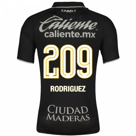 Kandiny Kinder Víctor Rodríguez #209 Schwarz Auswärtstrikot Trikot 2023/24 T-Shirt