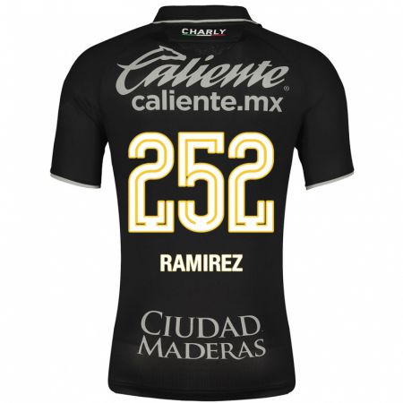 Kandiny Kinder Luis Ramírez #252 Schwarz Auswärtstrikot Trikot 2023/24 T-Shirt