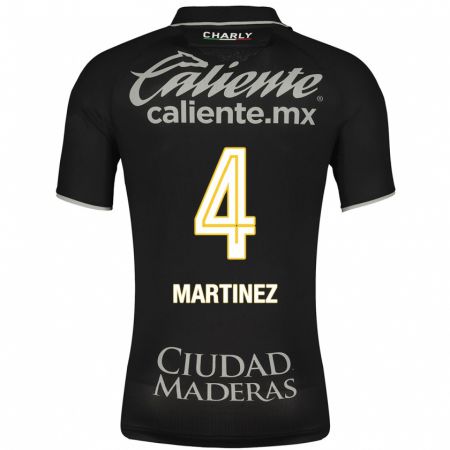 Kandiny Kinder Mitzi Martínez #4 Schwarz Auswärtstrikot Trikot 2023/24 T-Shirt