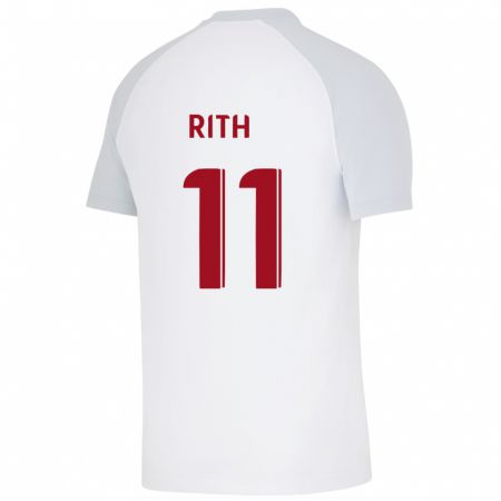 Kandiny Kinder Monique Rith #11 Weiß Auswärtstrikot Trikot 2023/24 T-Shirt