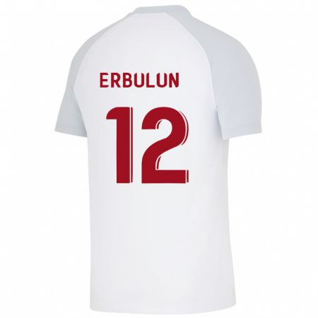 Kandiny Kinder Helin Erbulun #12 Weiß Auswärtstrikot Trikot 2023/24 T-Shirt