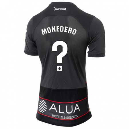 Kandiny Kinder Marc Monedero #0 Schwarz Auswärtstrikot Trikot 2023/24 T-Shirt