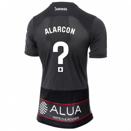 Kandiny Kinder Raúl Alarcón #0 Schwarz Auswärtstrikot Trikot 2023/24 T-Shirt