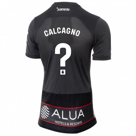 Kandiny Kinder Bruno Calcagno #0 Schwarz Auswärtstrikot Trikot 2023/24 T-Shirt