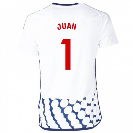 Kandiny Kinder Ramón Juan #1 Weiß Auswärtstrikot Trikot 2023/24 T-Shirt