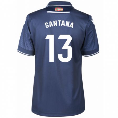 Kandiny Kinder Olatz Santana #13 Marine Auswärtstrikot Trikot 2023/24 T-Shirt