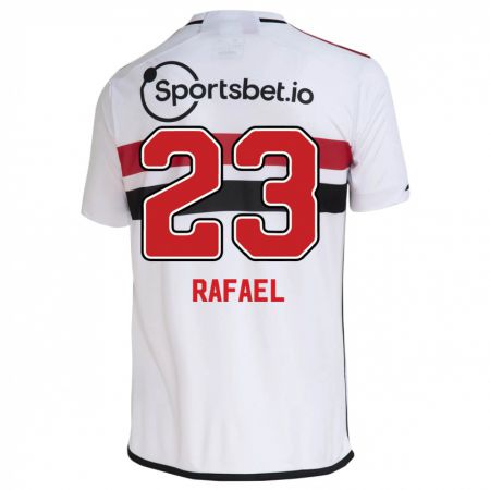 Kandiny Herren Rafael #23 Weiß Heimtrikot Trikot 2023/24 T-Shirt