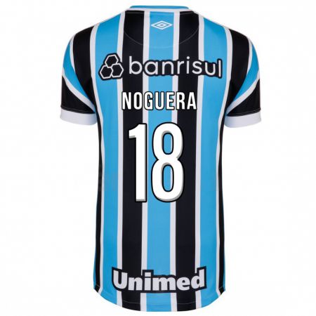 Kandiny Herren Freddy Noguera #18 Blau Heimtrikot Trikot 2023/24 T-Shirt