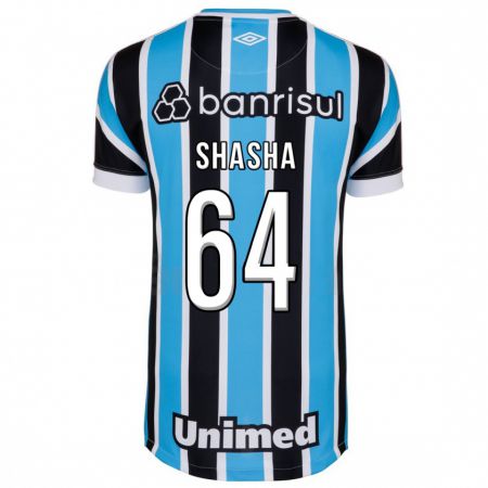 Kandiny Herren Shashá #64 Blau Heimtrikot Trikot 2023/24 T-Shirt