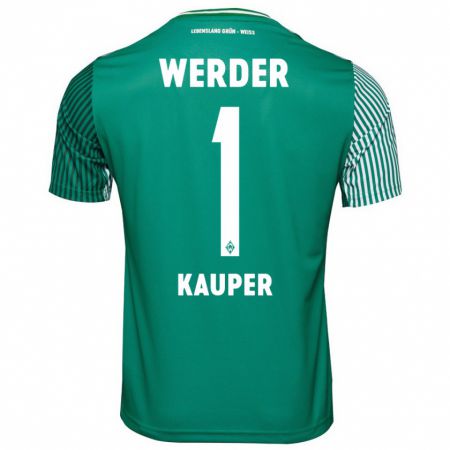 Kandiny Herren Ben Käuper #1 Grün Heimtrikot Trikot 2023/24 T-Shirt