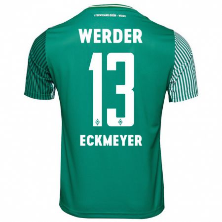 Kandiny Herren Tjark Eckmeyer #13 Grün Heimtrikot Trikot 2023/24 T-Shirt