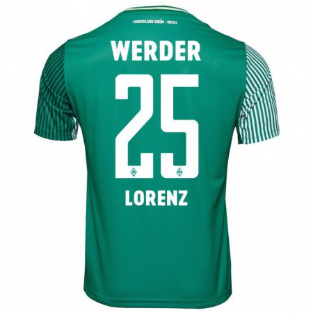 Kandiny Herren Jacob Lorenz #25 Grün Heimtrikot Trikot 2023/24 T-Shirt