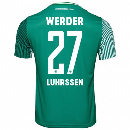Kandiny Herren Nina Luhrssen #27 Grün Heimtrikot Trikot 2023/24 T-Shirt