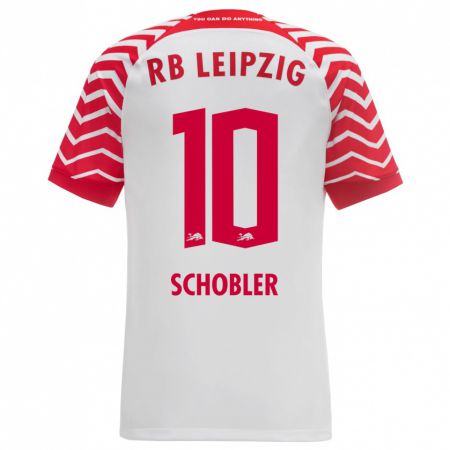 Kandiny Herren Laurin Schößler #10 Weiß Heimtrikot Trikot 2023/24 T-Shirt