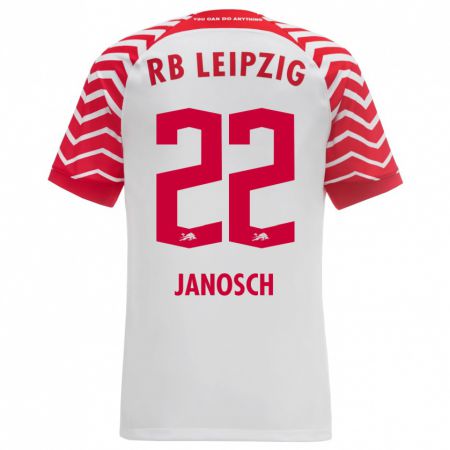 Kandiny Herren Luca Janosch #22 Weiß Heimtrikot Trikot 2023/24 T-Shirt