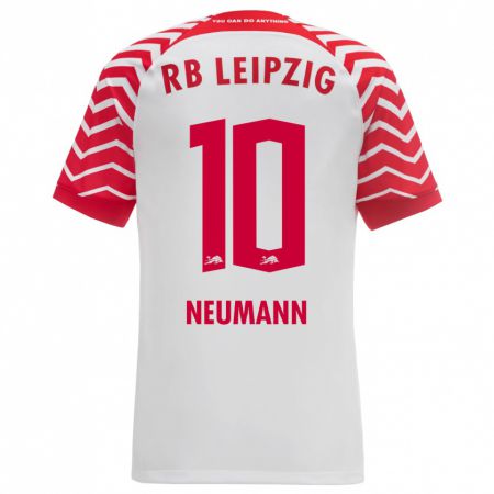 Kandiny Herren Cenny Neumann #10 Weiß Heimtrikot Trikot 2023/24 T-Shirt