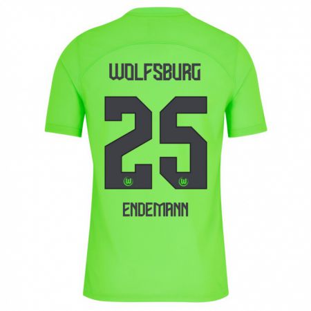 Kandiny Herren Vivien Endemann #25 Grün Heimtrikot Trikot 2023/24 T-Shirt