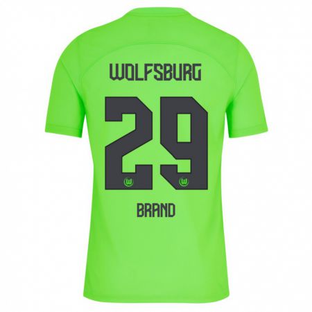 Kandiny Herren Jule Brand #29 Grün Heimtrikot Trikot 2023/24 T-Shirt