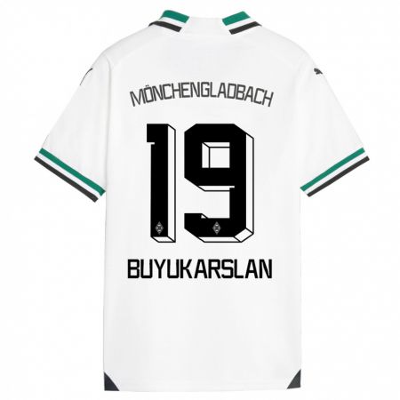 Kandiny Herren Oguzcan Büyükarslan #19 Weiß Grün Heimtrikot Trikot 2023/24 T-Shirt