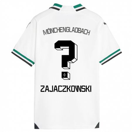 Kandiny Herren Vincent Zajaczkowski #0 Weiß Grün Heimtrikot Trikot 2023/24 T-Shirt
