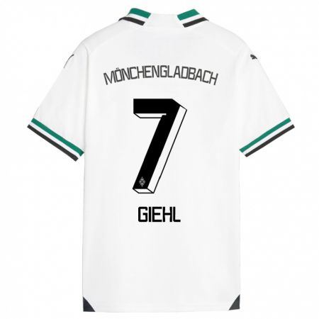 Kandiny Herren Madita Giehl #7 Weiß Grün Heimtrikot Trikot 2023/24 T-Shirt