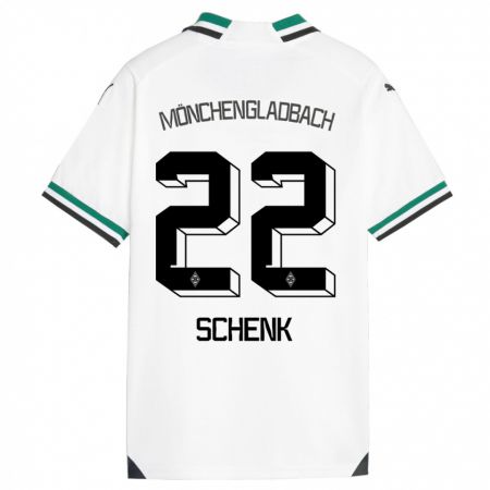 Kandiny Herren Isabel Schenk #22 Weiß Grün Heimtrikot Trikot 2023/24 T-Shirt