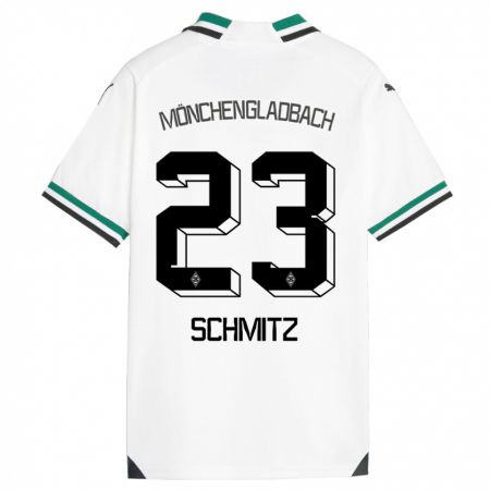 Kandiny Herren Sarah Schmitz #23 Weiß Grün Heimtrikot Trikot 2023/24 T-Shirt