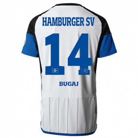Kandiny Herren Jan-Luca Bugaj #14 Weiß Heimtrikot Trikot 2023/24 T-Shirt