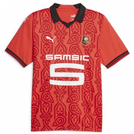 Kandiny Herren Valentin Taramelli #0 Rot Heimtrikot Trikot 2023/24 T-Shirt