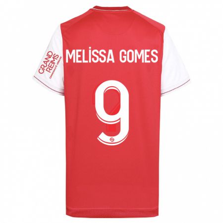 Kandiny Herren Melissa Ferreira Gomes #9 Rot Heimtrikot Trikot 2023/24 T-Shirt