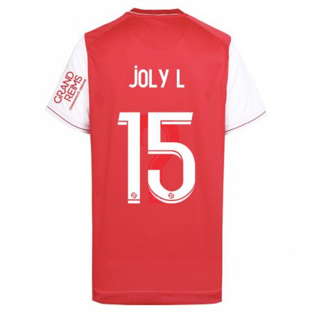 Kandiny Herren Lou Ann Joly #15 Rot Heimtrikot Trikot 2023/24 T-Shirt