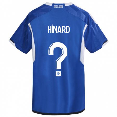 Kandiny Herren Noa Hinard #0 Blau Heimtrikot Trikot 2023/24 T-Shirt