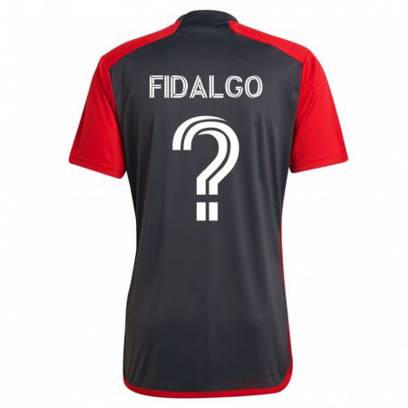 Kandiny Herren James Fidalgo #0 Grau Heimtrikot Trikot 2023/24 T-Shirt