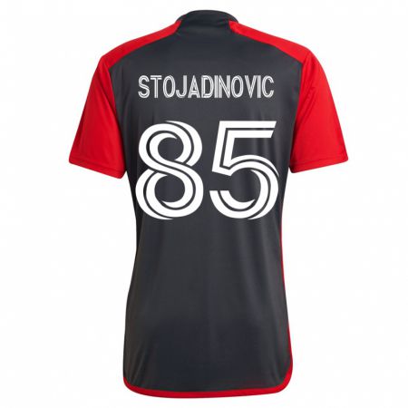 Kandiny Herren Marko Stojadinovic #85 Grau Heimtrikot Trikot 2023/24 T-Shirt