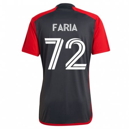 Kandiny Herren Jordan Faria #72 Grau Heimtrikot Trikot 2023/24 T-Shirt