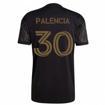 Kandiny Herren Sergi Palencia #30 Schwarz Heimtrikot Trikot 2023/24 T-Shirt
